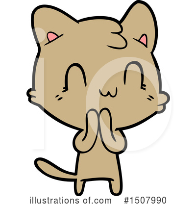 Royalty-Free (RF) Cat Clipart Illustration by lineartestpilot - Stock Sample #1507990