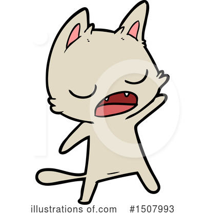 Royalty-Free (RF) Cat Clipart Illustration by lineartestpilot - Stock Sample #1507993
