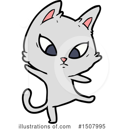 Royalty-Free (RF) Cat Clipart Illustration by lineartestpilot - Stock Sample #1507995