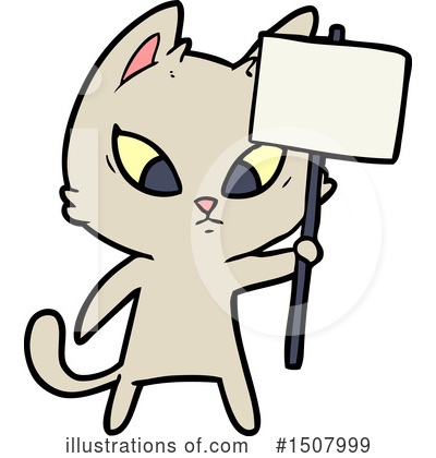Royalty-Free (RF) Cat Clipart Illustration by lineartestpilot - Stock Sample #1507999