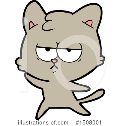 Royalty-Free (RF) Cat Clipart Illustration by lineartestpilot - Stock Sample #1508001