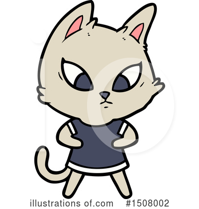 Royalty-Free (RF) Cat Clipart Illustration by lineartestpilot - Stock Sample #1508002