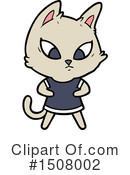 Cat Clipart #1508002 by lineartestpilot