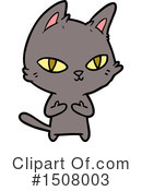 Cat Clipart #1508003 by lineartestpilot