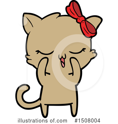 Royalty-Free (RF) Cat Clipart Illustration by lineartestpilot - Stock Sample #1508004