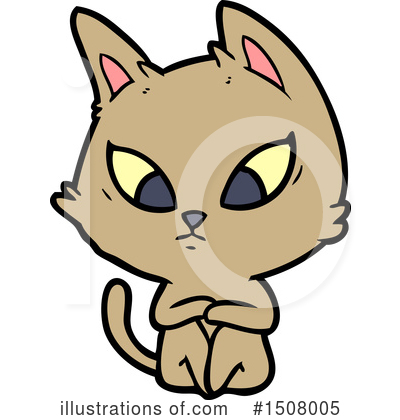 Royalty-Free (RF) Cat Clipart Illustration by lineartestpilot - Stock Sample #1508005