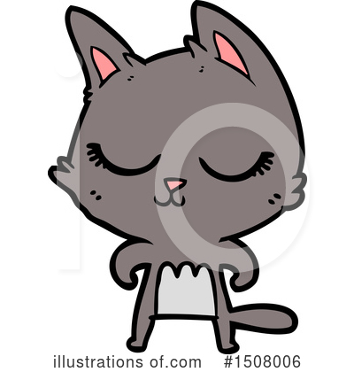 Royalty-Free (RF) Cat Clipart Illustration by lineartestpilot - Stock Sample #1508006