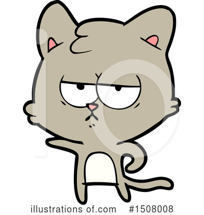 Royalty-Free (RF) Cat Clipart Illustration by lineartestpilot - Stock Sample #1508008