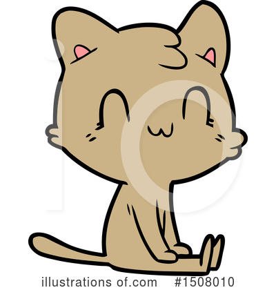 Royalty-Free (RF) Cat Clipart Illustration by lineartestpilot - Stock Sample #1508010
