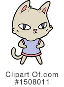 Cat Clipart #1508011 by lineartestpilot