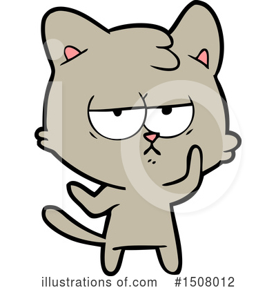 Royalty-Free (RF) Cat Clipart Illustration by lineartestpilot - Stock Sample #1508012