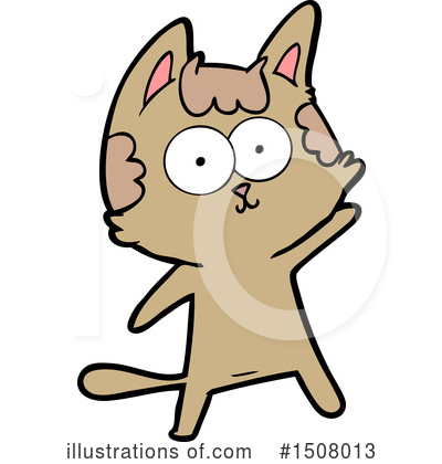 Royalty-Free (RF) Cat Clipart Illustration by lineartestpilot - Stock Sample #1508013