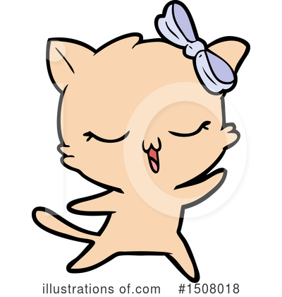 Royalty-Free (RF) Cat Clipart Illustration by lineartestpilot - Stock Sample #1508018