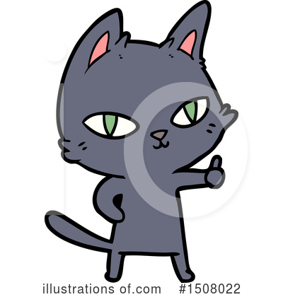 Royalty-Free (RF) Cat Clipart Illustration by lineartestpilot - Stock Sample #1508022