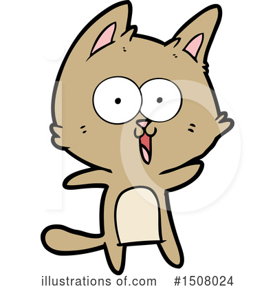 Royalty-Free (RF) Cat Clipart Illustration by lineartestpilot - Stock Sample #1508024