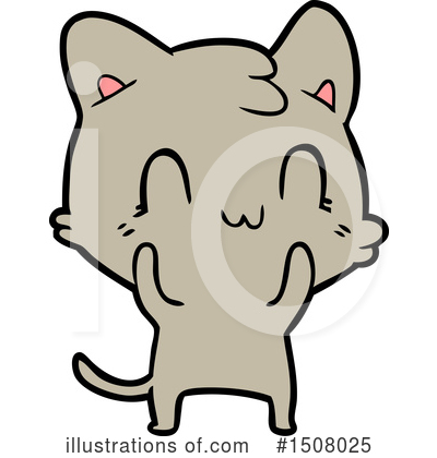 Royalty-Free (RF) Cat Clipart Illustration by lineartestpilot - Stock Sample #1508025