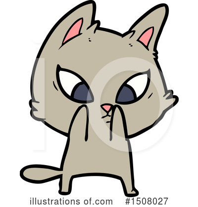 Royalty-Free (RF) Cat Clipart Illustration by lineartestpilot - Stock Sample #1508027