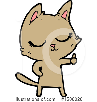 Royalty-Free (RF) Cat Clipart Illustration by lineartestpilot - Stock Sample #1508028