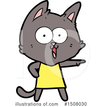 Royalty-Free (RF) Cat Clipart Illustration by lineartestpilot - Stock Sample #1508030
