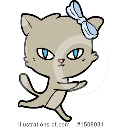 Royalty-Free (RF) Cat Clipart Illustration by lineartestpilot - Stock Sample #1508031