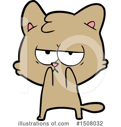 Royalty-Free (RF) Cat Clipart Illustration by lineartestpilot - Stock Sample #1508032