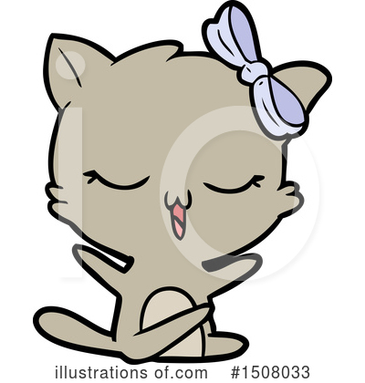 Royalty-Free (RF) Cat Clipart Illustration by lineartestpilot - Stock Sample #1508033