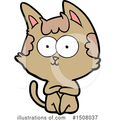 Royalty-Free (RF) Cat Clipart Illustration by lineartestpilot - Stock Sample #1508037