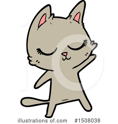Royalty-Free (RF) Cat Clipart Illustration by lineartestpilot - Stock Sample #1508038