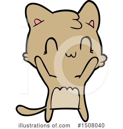 Royalty-Free (RF) Cat Clipart Illustration by lineartestpilot - Stock Sample #1508040