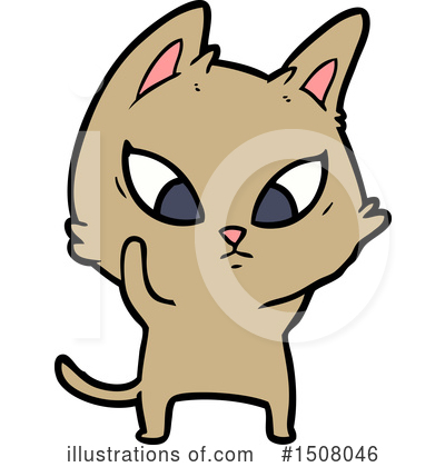 Royalty-Free (RF) Cat Clipart Illustration by lineartestpilot - Stock Sample #1508046