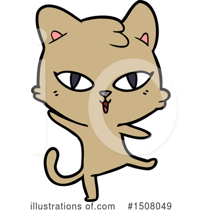 Royalty-Free (RF) Cat Clipart Illustration by lineartestpilot - Stock Sample #1508049