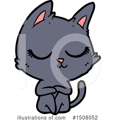 Royalty-Free (RF) Cat Clipart Illustration by lineartestpilot - Stock Sample #1508052