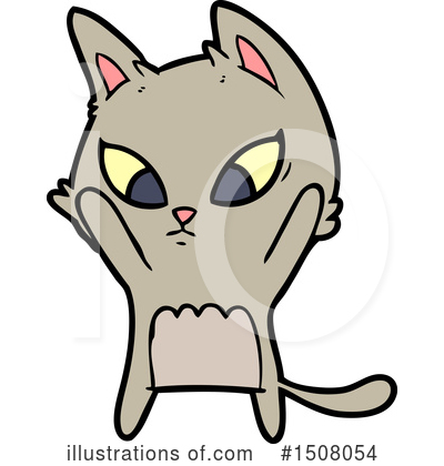 Royalty-Free (RF) Cat Clipart Illustration by lineartestpilot - Stock Sample #1508054