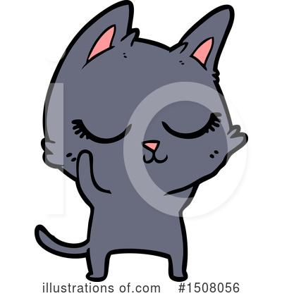 Royalty-Free (RF) Cat Clipart Illustration by lineartestpilot - Stock Sample #1508056