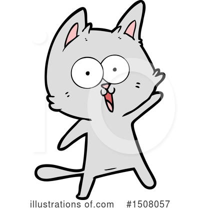 Royalty-Free (RF) Cat Clipart Illustration by lineartestpilot - Stock Sample #1508057