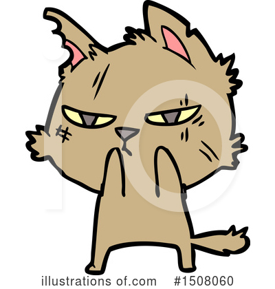 Royalty-Free (RF) Cat Clipart Illustration by lineartestpilot - Stock Sample #1508060