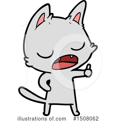Royalty-Free (RF) Cat Clipart Illustration by lineartestpilot - Stock Sample #1508062