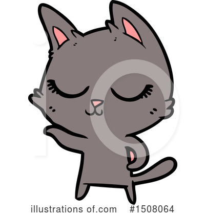 Royalty-Free (RF) Cat Clipart Illustration by lineartestpilot - Stock Sample #1508064