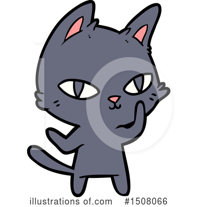 Royalty-Free (RF) Cat Clipart Illustration by lineartestpilot - Stock Sample #1508066