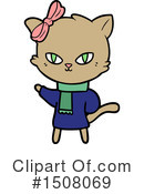 Cat Clipart #1508069 by lineartestpilot
