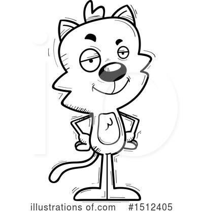 Royalty-Free (RF) Cat Clipart Illustration by Cory Thoman - Stock Sample #1512405