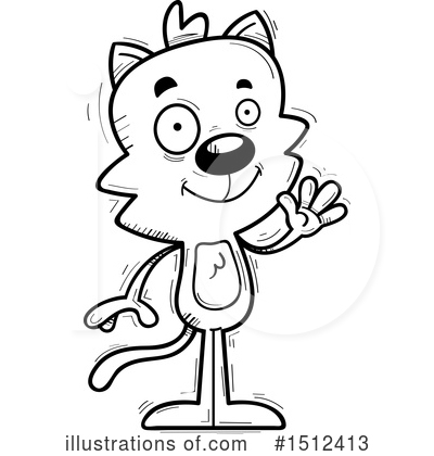 Royalty-Free (RF) Cat Clipart Illustration by Cory Thoman - Stock Sample #1512413