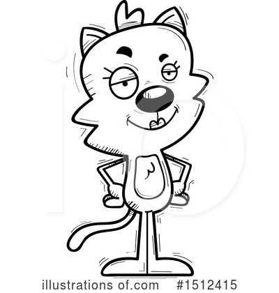 Royalty-Free (RF) Cat Clipart Illustration by Cory Thoman - Stock Sample #1512415