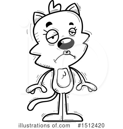 Royalty-Free (RF) Cat Clipart Illustration by Cory Thoman - Stock Sample #1512420
