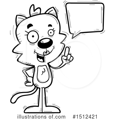 Royalty-Free (RF) Cat Clipart Illustration by Cory Thoman - Stock Sample #1512421