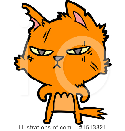 Royalty-Free (RF) Cat Clipart Illustration by lineartestpilot - Stock Sample #1513821