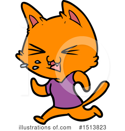Royalty-Free (RF) Cat Clipart Illustration by lineartestpilot - Stock Sample #1513823