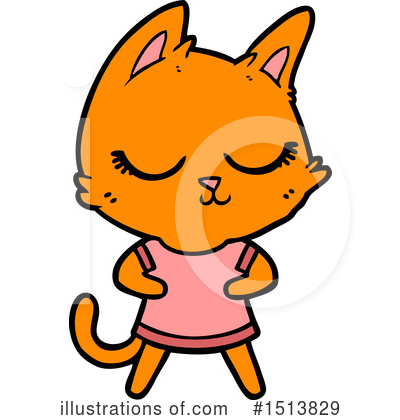 Royalty-Free (RF) Cat Clipart Illustration by lineartestpilot - Stock Sample #1513829
