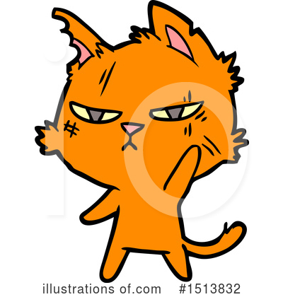 Royalty-Free (RF) Cat Clipart Illustration by lineartestpilot - Stock Sample #1513832