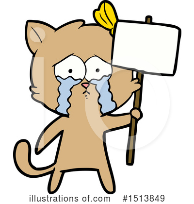 Royalty-Free (RF) Cat Clipart Illustration by lineartestpilot - Stock Sample #1513849